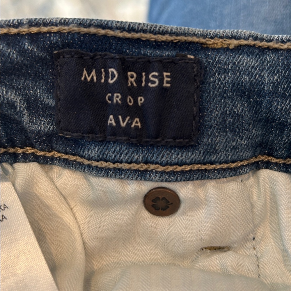 Lucky Brand Ava mid Rise Crop Jeans - Picture 3 of 6